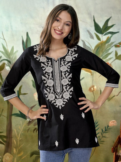 Ethnic Motifs Embroidered Kurti